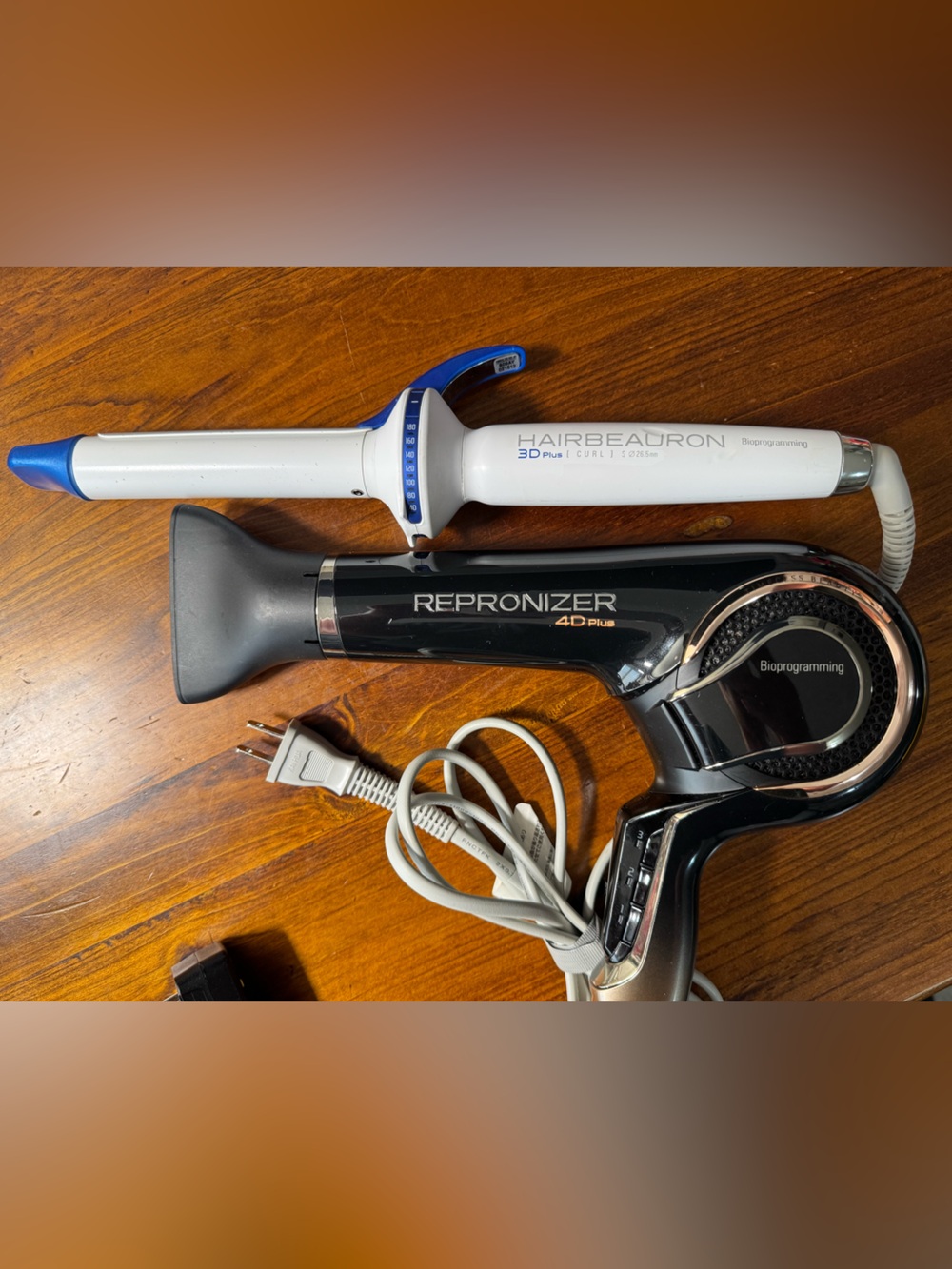 Hairbeauron Bioprogramming 4D Plus REPRONIZER and 3D Plus CURL